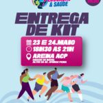 Entrega de kits da Corrida e Caminhada Educação & Saúde – ACP começa nesta sexta