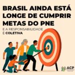 Brasil ainda está longe de cumprir metas do PNE, e a responsabilidade é coletiva
