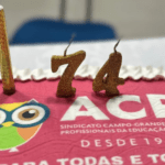 ACP reafirma força sindical e compromisso histórico com a educação pública em solenidade pelos 74 anos da entidade